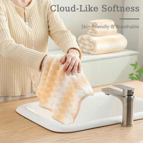 4 Set 35"x70" Set 600GSM Piece Extra Large Bath Towel Oversized Bath Sheet Bathroom Towel Soft Highly Absorbent & Quick