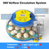 Eggs-18 Incubators for Hatching Egg Incubator with Automatic Egg Turning and Humidity Control, Incubadora de Huevos de