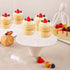 120 5 OZ Pcs Dessert Cups with Spoons - Mini Clear Plastic Dessert Parfait Cups - Round Serving Goblet Cup for Party