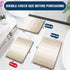OLANLY Bathroom Rug Mat 30x20, Extra Soft Microfiber Non-Slip Plush Shaggy Bath Carpet, Light Beige