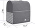 Yarwo Stand Mixer Cover Compatible with 4.5 qt and All 5 qt KitchenAid Mixer, Protective Dust Cover with Pockets, Gray