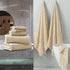 18-Piece Set, 6 6 6 100% Set Smuge Bath Towel Include Bath Towel Sheets, Hand Towels and Washcloths - Highly Absorbent