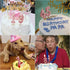 9th Birthday Candle Nine Years Pink Happy Birthday Number 9 Candles for Cake Topper Decoration for Party
