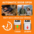 TIANMU Anti-Pinch 4 Automatic Chicken Coop Door, Solar Powered Chicken Coop Door with Timer & Light Sensor, Automatic