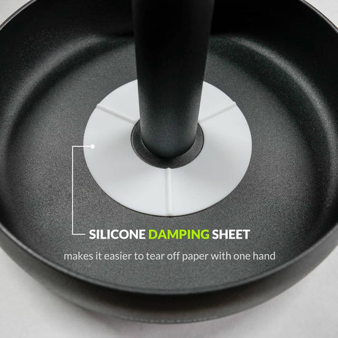 Countertop simpletome Heavy Duty Paper Towel Holder Prevent Kitchen Paper from Unraveling (Matt Black)