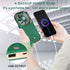 DAVID ROCCO Mini Portable Handheld Fan, 3 Speeds, Rechargeable, Green, Perfect for Travel, Home, Office