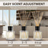 Jasmine Reed Diffuser with Natural Essential Jasmine Oil - 6.8 Fl Oz, Long Lasting Fragrance Gift Set