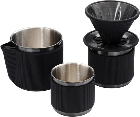 Normcore Travel Pour Over Set, Portable Pour Over Coffee Maker Set, Single