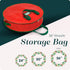 Handy Laundry Christmas Wreath Storage Bag - 2-PACK - Durable, Tarp Material, Zipper, Sturdy Carry Handle, Dust, Pest Protection - Ideal Home, Garage Organization for Holiday Wreath Decorations (36") by Handy Laundry