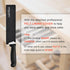 9 Inch Offset Serrated Bread Knife, High Carbon Stainless Steel Multi-Purpose Kitchen Knife for Homemade Bread, Cake,