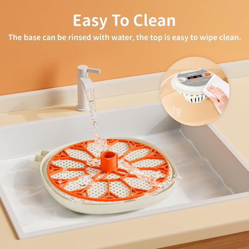 12 Egg Incubators for Hatching Eggs, Temperature and Humidity Control, Automatic Egg Turning, Egg Candler, External