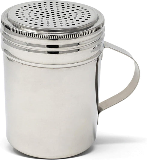 Winco Winware Stainless Steel Dredges with Handle, 10-Ounce, 3 Pack