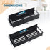 Magnetic Shelf, 2-Pack Magnetic Spice Rack for Refrigerator, Storage for Tiny Home Kitchen