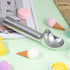 7 inches Pimoys Large Ice Cream Scoop Nonstick Anti-Freeze Metal Ice Cream Scooper Spoon One Piece Aluminum Design