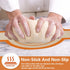 2Pcs Silicone Bread Sling for Dutch Oven, Non-Stick Easy Clean Baking Mat with Long Handles