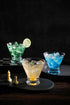 Set 4 8-Ounce Cinched Stemless Clear4Pcs) of Martini Glasses - Design Cocktail Glasses with Heavy Base, Construction