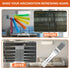 Cenipar 2PCS Air Conditioner Condenser Fin Comb Set, Includes FCR6 Fin Comb and Stainless Radiator Fin Comb