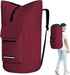 Large Laundry Bag 115L with 4 Pockets, Shoulder Straps, Heavy Duty, Travel Laundry Bag XXL, College Laundry Bag for