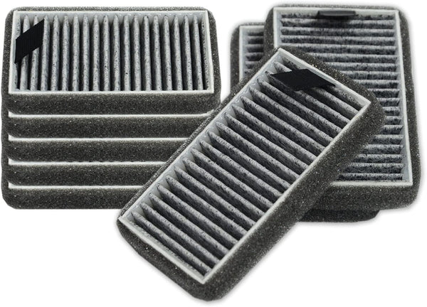 PUREBURG DSTx Replacement Filters 8-Pack for Clarifion DSTx Portable Air Purifier, HEPA Activated Carbon 2-in-1 Air