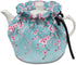 Cherry Blossom Print Tea Cozies for Teapot, Portable Kettle Cover, Cotton Tea Pot Cover, Dust Proof Insulated