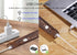 Milk Frother Handheld Foam Maker, 2 Stainless Stirring Heads, 3 Speed Rechargeable Electric Blender for Cappuccino,