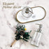 JASAI 16OZ Cylinder Glass Soap Dispenser | Rust Proof Stainless Steel Pump for Hand Soap, Kitchen