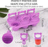 6-Cavity Frozen Sakolla Baby Popsicle Molds Mini Silicone Ice Pop Mold with Sticks Breastmilk Popsicle Molds