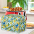 Bulopur Blue Butterfly Lemon Printed Toaster Cover, 4 Slice Microwave Oven Dust Protection