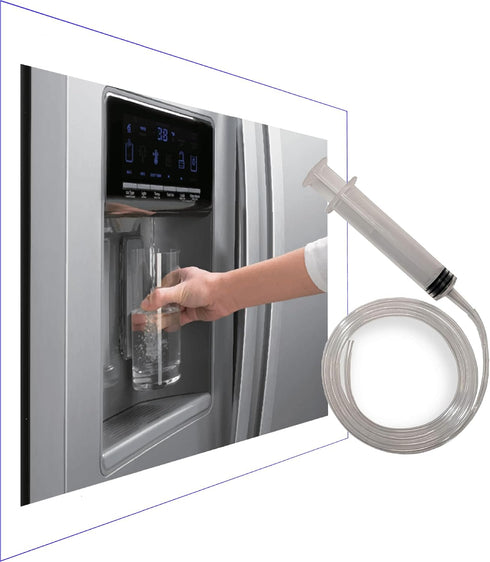 Frozen Water Line Tool - 36" to Quickly Unfreeze Refrigerator Water Dispenser – Thaw Frozen Line in Minutes