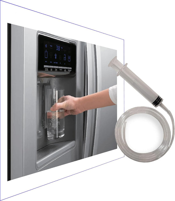 Frozen Water Line Tool - 36" to Quickly Unfreeze Refrigerator Water Dispenser – Thaw Frozen Line in Minutes