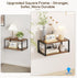 1 Pack) Floating Nightstand, Wood Bedside Shelf Wall Mounted Nightstand with Heavy-Duty Frame, Floating Bedside Table