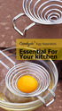 Stainless Steel Egg Yolk and White Separator Tool (Red) - Food Grade