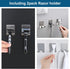 304 (4+4 Pack) Diesisa Razor Holder for Shower + Adhesive Wall Hooks, Premium Stainless Steel Shower Razor Holder