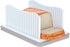 CAWIU Bread Slicer for Homemade Bread, Foldable Bread Cutter with Crumb Tray,