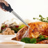 Stainless Steel Turkey Baster with High Temperature Resistant Silicone Oil Injector, Marinades Syringe, Needle, and
