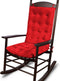 ELFJOY Rocking Chair Cushion Large Rocking Chair Pads with Ties Premium Tufted