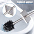 Stainless Steel Toilet Bowl Brush and Holder for Bathroom Storage, Deep Cleaning Covered Brush Cleaner