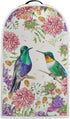 Floral Hummingbird Print Blender Covers for Kitchen, Anti-Fingerprint Polyester Dust Proof Covers