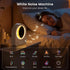 Epochleno 10 30/60/90min Snooze Sunrise Alarm Clock, White Noise Machine & Meteor Moonlight - Soothing Sounds, Dual