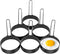 6 Pack Egg Ring, Stainless Steel Round Egg Cooking Rings Non-Stick Frying