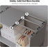4-Cube Closet Storage Organizer Shelf Tool-Free Assembly Cube Bookcase for Bedroom, & Small Spaces, Bookshelf Organizer
