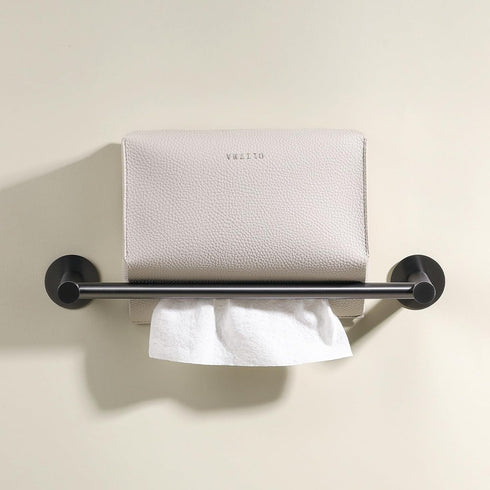 3-Way OLETHA Hand Towel Box Cover Compatible with Kleenex Disposable Paper Hand Towels - Bottom Covered & Mounting