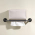 3-Way OLETHA Hand Towel Box Cover Compatible with Kleenex Disposable Paper Hand Towels - Bottom Covered & Mounting