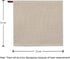 Mia'sDream Natural Cotton Dish Cloths, Absorbent Waffle Weave Kitchen Towels, 12x12 inch, 6 Pack (Beige)