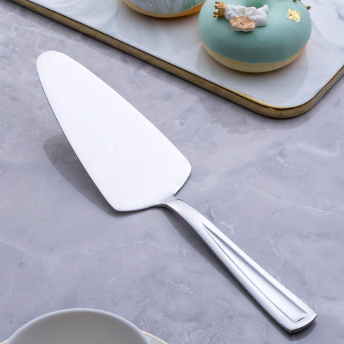 GoGeiLi Pie Cake Server Set of 3, 9.3-inch Stainless Steel Pizza Pastry Server, Dishwasher Safe