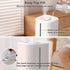 4.5L 20dB 100H Top Fill Humidifiers for Bedroom, Tank for Large Room, Oil Diffuser, Quiet Cool Mist Air Humidifier
