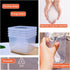 SHPii 88 oz. Square Clear Deli Containers with Lids, BPA-Free, Reusable for Kitchen Storage, Meal Prep - 10 Packs