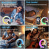 15 Snooze,Timer, Wake Up Light, Smart Sunrise Alarm Clock for Kids Baby Sound Machine with Soothing Sounds Bluetooth