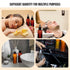 24 (3.4 oz,Amber) Barydat Pcs Squeeze Bottle Twist Top Applicator Empty Hair Oiling Bottle with Funnels Refillable