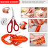 Seafood Tools Set, 17 Piece Includes 4 Crab Crackers, 4 Seafood Forks, 4 Lobster Crackers, Storage Bag